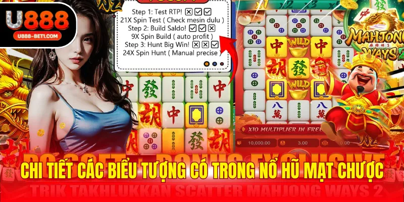 Chi tiết các biểu tượng có trong nổ hũ mạt chược