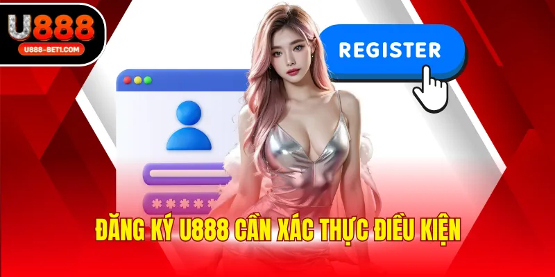 Đăng ký U888 cần xác thực điều kiện